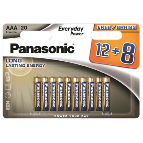 Panasonic Everyday Power LR03EPS/20BW AAA tartós mikro elem