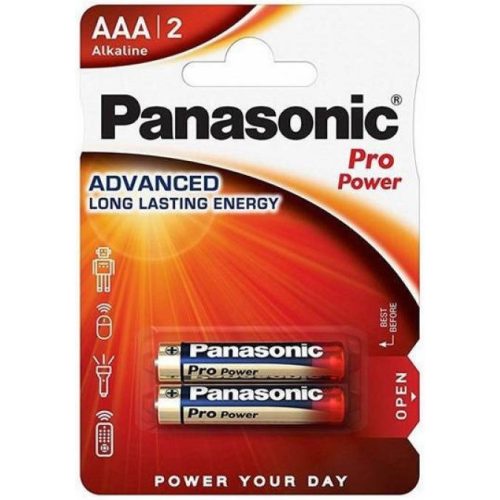 Panasonic Pro Power LR03PPG/2 1,5V tartós AAA mikro elem