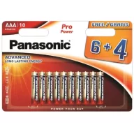   Panasonic Pro Power LR03PPG/10BW Alkaline 1,5V AAA tartós mikro elem