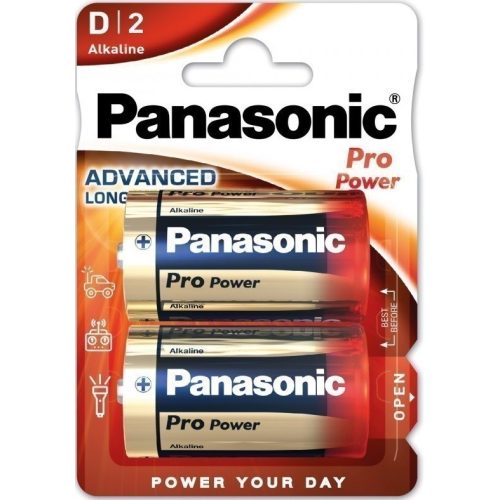 Panasonic Pro Power LR20PPG/2BP 1,5V tartós D góliát elem