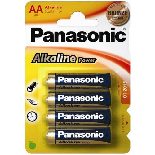 Panasonic Alkaline Power LR6APB/4BP 1,5V tartós AA ceruza elem