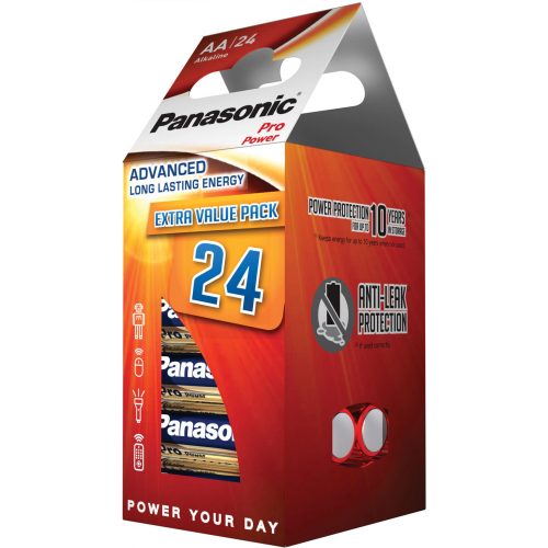 Panasonic Pro Power LR6PPG/24PT 1,5V tartós AA ceruza elem