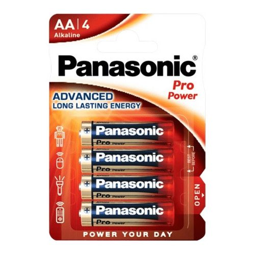 Panasonic Pro Power LR6PPG/4BP 1,5V tartós AA ceruza elem