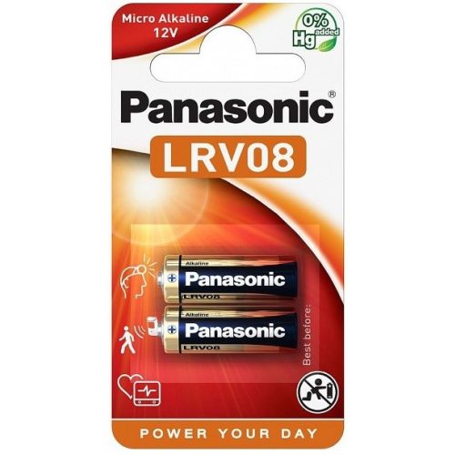 Panasonic LRV08 A23 23A 2db 12V autó távirányító elem
