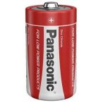   Panasonic ZINC Carbon R20RZ/2BP 1,5V féltartós D góliát elem