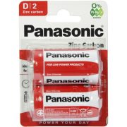Panasonic R20RZ/2BP ZINC Carbon D féltartós góliát elem