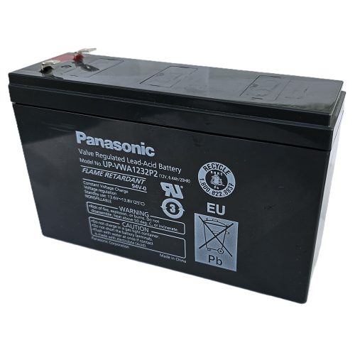 Panasonic UP-VWA1232P2 12V 192W UP-RWA1232P2 nagyáramú zselés akkumulátor