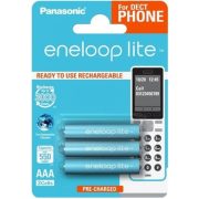 Panasonic eneloop lite BK-4LCCE/3DE 1,2V 550mAh NiMh HR03 AAA mikro tölthető elem