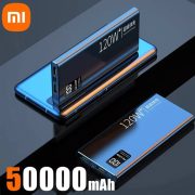 50000mAh nagy kapacitású hordozható gyorstöltő Power Bank  