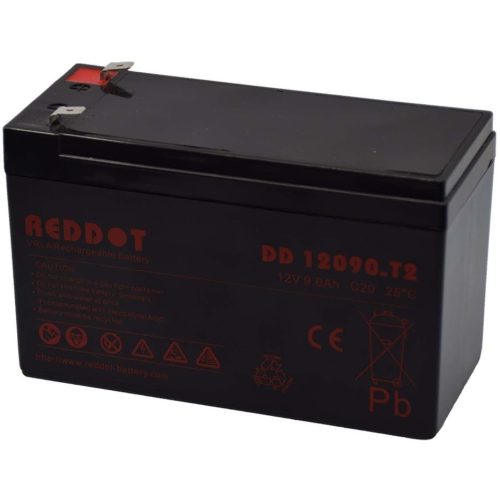 Reddot DD12090 T2 12V 9Ah zárt ólomsavas akkumulátor