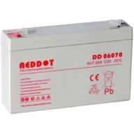 Reddot 6V 7Ah DD06070 zárt ólomsavas zselés akkumulátor