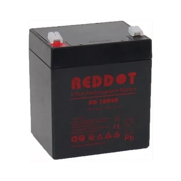 REDDOT DD12040 12V 4Ah zselés akkumulátor