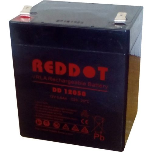 REDDOT 12V 5Ah DD12050 zselés akkumulátor