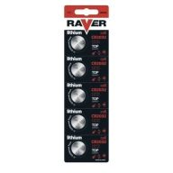 RAVER CR2032 B7332 3V Lithium gombelem