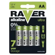 RAVER LR6/4 Alkaline 1,5V tartós AA ceruza elem