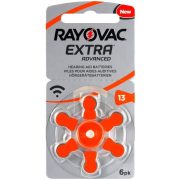 Rayovac EXTRA 13/6 PR13 PR48 1,45V hallókészülék elem