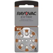 Varta Rayovac EXTRA 312 PR312 hallókészülék elem