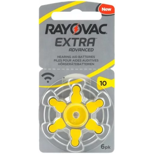 Rayovac EXTRA 10/6 PR70 1,45V hallókészülék elem