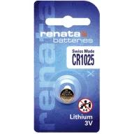 Renata CR1025 3V Lithium gombelem