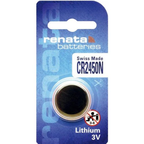 Renata CR2450N peremes 3V Lithium gombelem