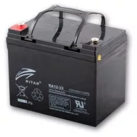 Ritar 12V 33Ah RA12-33 Longlife zárt ólomsavas zselés akkumulátor