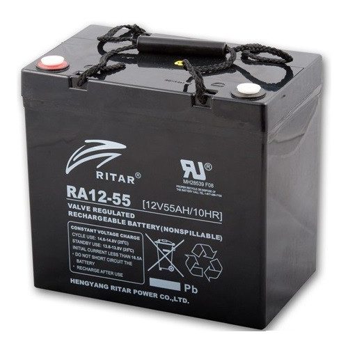 Ritar RA12-55 12V 55Ah zárt ólomsavas akkumulátor