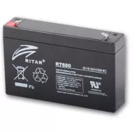 Ritar 6V 8Ah RT680 zárt ólomsavas zselés akkumulátor