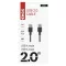 EMOS USB kábel 2.0 A – micro B csatlakozó 2m