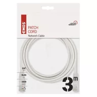  EMOS Patch kábel CAT5E UTP PVC 3m S9124