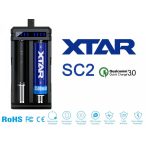 Xtar SC2 3,6V/3,7V Li-ion akkumulátor töltő