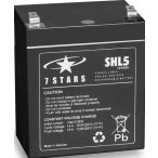 7 Stars SHL5-12 12V 5Ah szünetmentes UPS akkumulátor 
