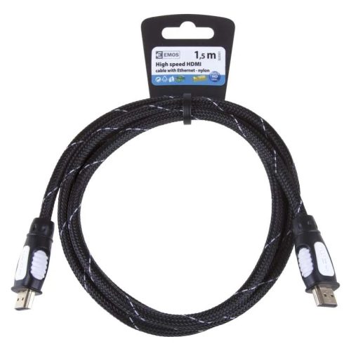 EMOS HDMI kábel 1.5m nylon eco