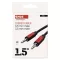  EMOS Jack kábel 3.5mm ST dugó-3.5mm ST dugó 1.5m SM5001