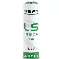 Saft LS14500 ER14505 SL760 3,6V Lithium elem