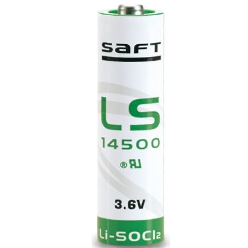 Saft LS14500 ER14505 SL760 3,6V 2600mAh AA ceruza Lithium elem