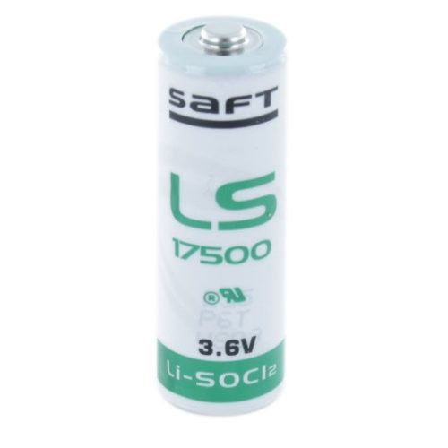 Saft LS17500 3,6V (Li-SOCL2) 3600mAh Lithium elem