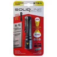   Solidline ST5R 380lm 14500 fókusz fémházas tölthető zseblámpa