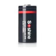   Soshine 16340 550mAh RCR123A IFR újratölthető 3,2V LiFePO4 fotóelem