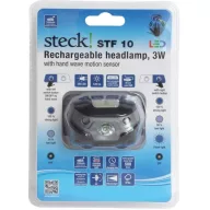 Steck STF10 3W 120lm szenzoros tölthető led fejlámpa