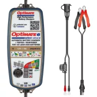 TecMate OptiMate 6 Select 12V/6A/3-144Ah Profi AGM/GEL/STD/VRLA automata töltő