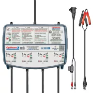 TecMate OptiMate 3 x 4 12V/0,8A/2,5-38Ah AGM/Deep cycle/EFB/GEL/STD/VRLA automata töltő
