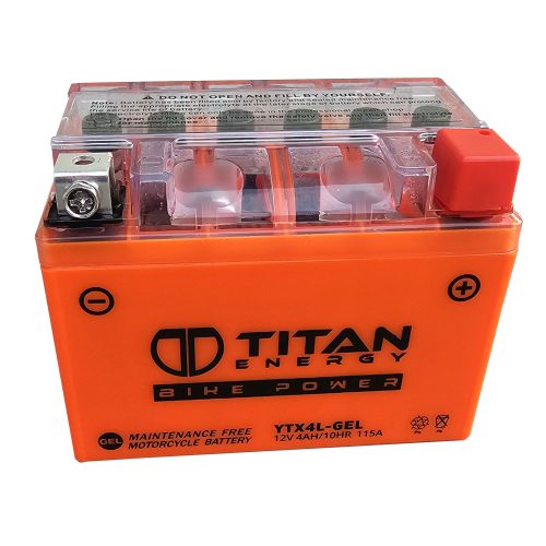 TitanEnergy YTX4L-GEL 12V 4Ah 115A motor akkumulátor