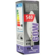 Trixline 60W E14 C35 gyertya izzó