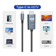 HDMI - Type-C 2m HDTV töltő és adatkábel