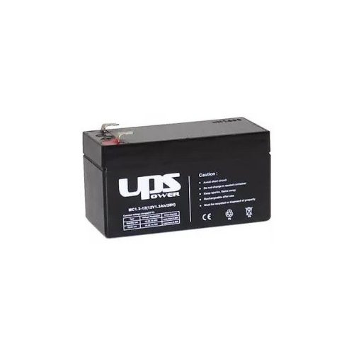 UPS MC1.3-12 12V 1,3Ah zárt ólomsavas akkumulátor