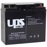 UPS Power 12V 18Ah MC18-12 zárt ólomsavas zselés akkumulátor