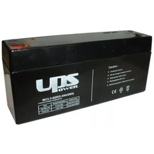 UPS Power MC3.3-6 6V 3,3Ah zselés akkumulátor