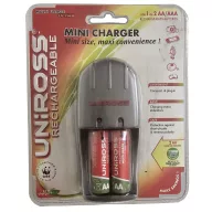 Uniross AA ceruza AAA mikro elem töltő