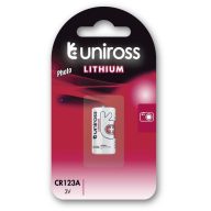 Uniross CR123A U1CR123A 3V Lithium fotó elem