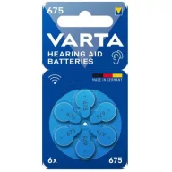 VARTA V675/6 PR44 1,45V hallókészülék elem